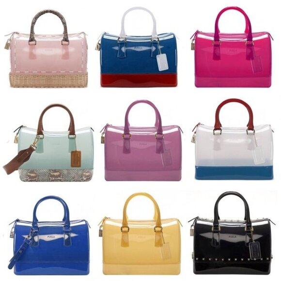 Furla Vintage Candy Bags - 2 In EUC - Picture 8 of 9